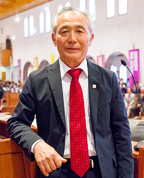 창립 50주년 보낸 한국 가톨릭농민회 정현찬 회장