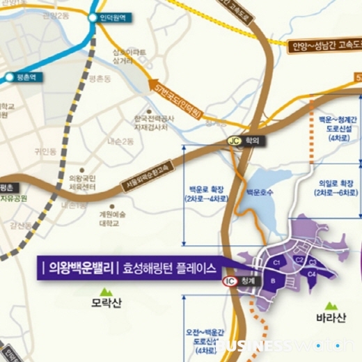 백운호수 낀 초대형 단지..관건은 교통·분양가