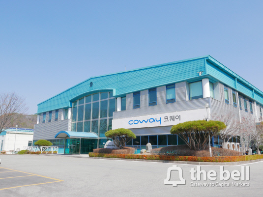 [더벨]코웨이, 주가 너무 올라 탈…원매자 찾기힘드네