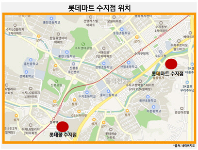 [더벨]롯데건설, 롯데마트 수지점 개발 중심 역할