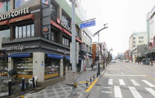 제주 땅값 최고 제원아파트 사거리 파리바게뜨
