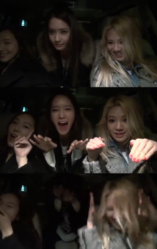 소녀시대 밴 영상 “그녀들이 있는 곳이 클럽…재밌게 노네”