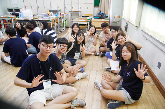인하대 발명창업동아리 학생들, 충남 태안 봉사활동