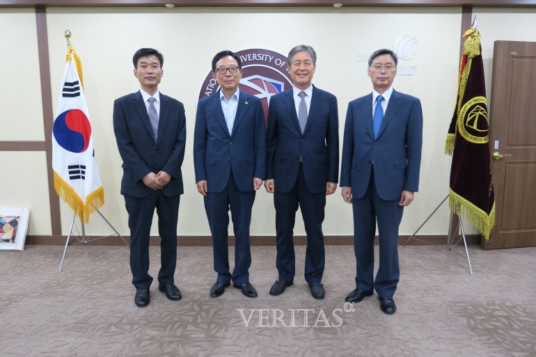 교통대, 홍익기술단 등 에서 발전기금 3500만원 기탁받아