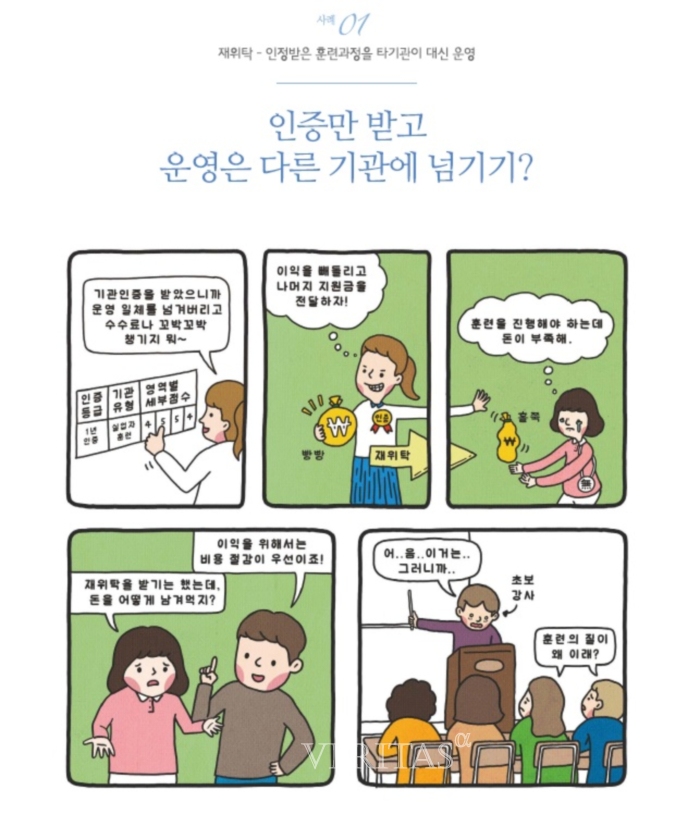 코리아텍 직업능력심사평가원 ‘부정훈련 사례집’ 발간
