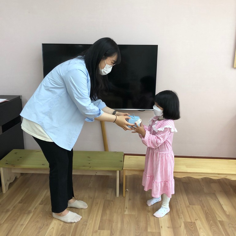 울산 상북유치원 장애인의 날 기념 쿠키선물 배부