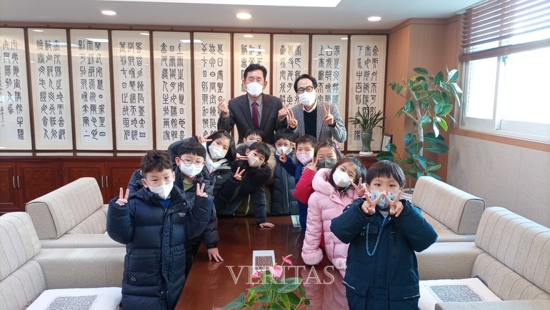 삼육보건대 아동보육과 위탁어린이집 원아들 대학 탐방