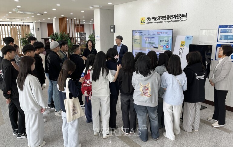 전남이민외국인종합지원센터, 전남지역 외국인 유학생(구림공고)과 함께 하는 컬쳐브릿지운영