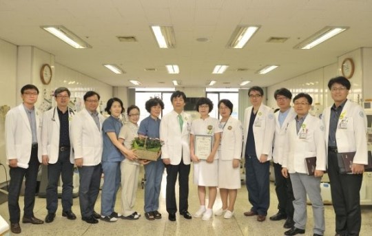 전북대학교병원, 인공신장실 이달의 해피데이 부서 선정