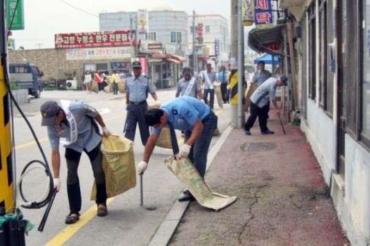 정읍시 면사무소별 환경정화 활동 봉사 이어져