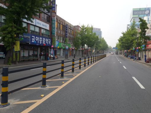 전주완산경찰, 사고예방 교통시설물 설치 완료