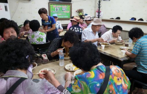 전주시 효자1동 다래성 자장면 나눔봉사