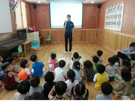 완주경찰서, 어린이 안전교육 큰 호응