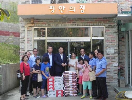 (주)전북고속, 추석 맞아 장애인시설 방문