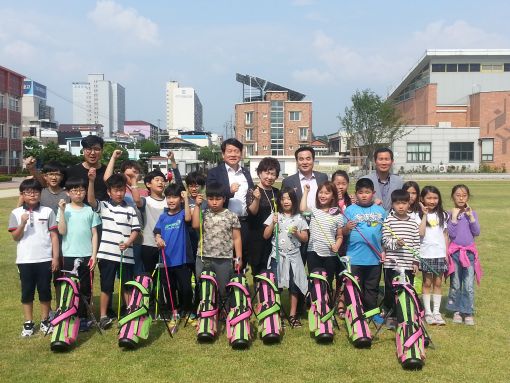 전주금평초, 친환경 특성화 된 1인 1기 체육활동 눈길