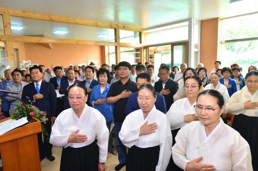 고창군 무료 경로식당 이전 개관