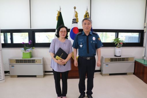 부안경찰서, 구내식당 조리원에 감사장 수여