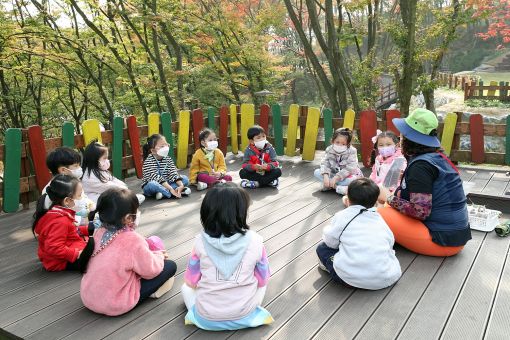 민선 7기 공약사업 유아숲체험원, 시민 휴식·힐링 공간으로 자리매김