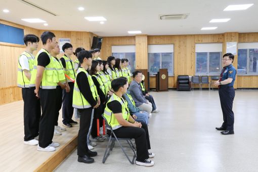 전주완산경찰서, 전주대 경찰학과 예비 경찰인력 운영