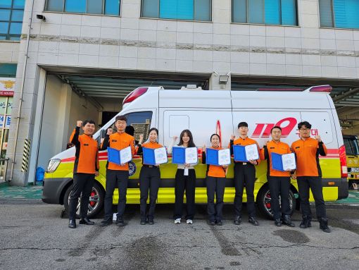 군산소방서, 소중한 생명 살린 18명에 인증서 전달