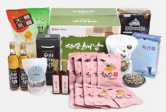 “해남 농수특산물로 감사의 마음 전해요”