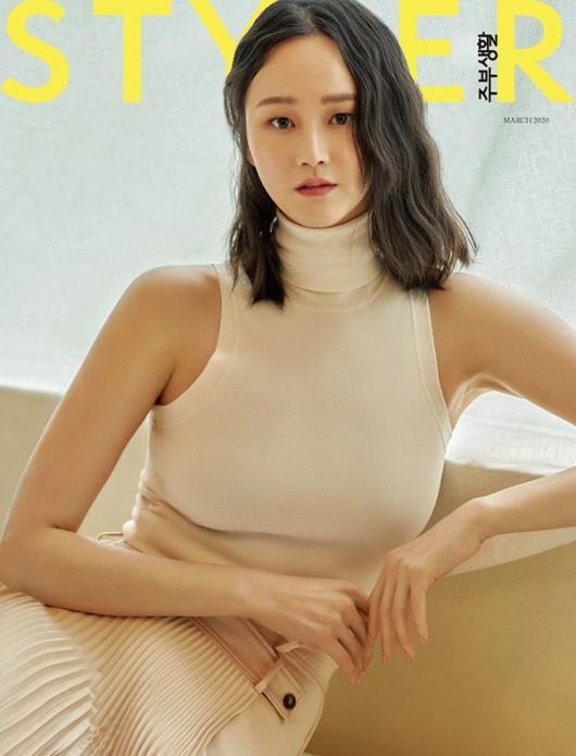 톱모델 이혜정, '스타일러 주부생활' 3월호 커버장식