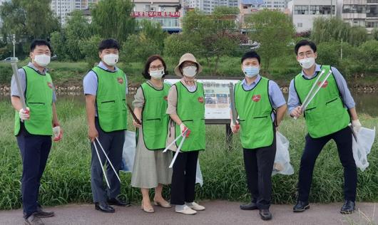 한국건강관리협회 광주전남지부, 광주천 환경정화 활동
