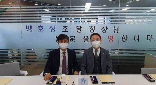 광주조달청장, 지역 유망中企 방문
