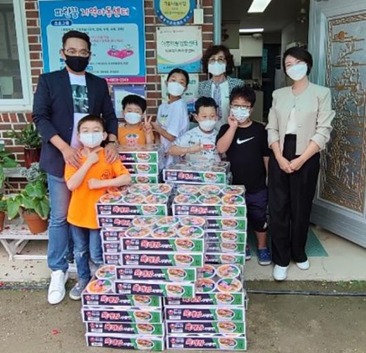 ㈜서광방재인엔씨, 파란꿈지역아동센터 후원