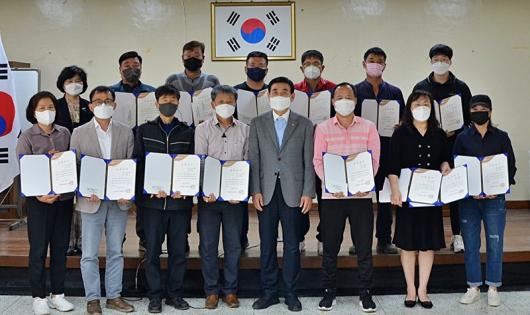 대촌농협, 조합원 자녀 36명 학자금 전달