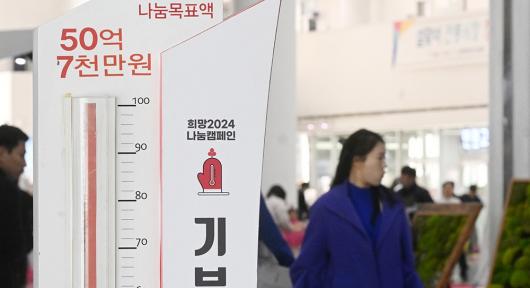광주·전남 ‘사랑의 온도탑’ 100도 돌파