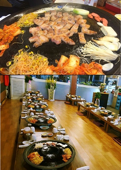 안양 인덕원 맛집 우리왕뚜껑생삼겹살, 냉동하지 않은 생삼겹 제공