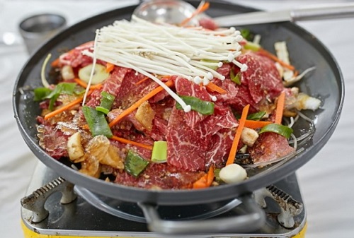 문경새재 맛집탐방, 한우쌈밥집 백두산가든 직접 재배한 유기농 채소 사용