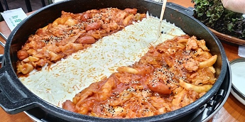 경산 영남대 맛집 장인닭갈비, 오픈 키친으로 조리 전 과정 공개