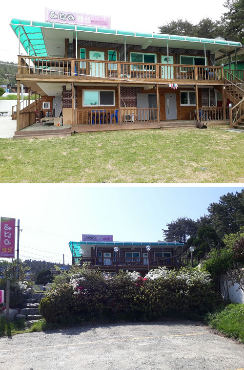 태안 만리포 해수욕장 근처 해당화 펜션, 조용하고 깨끗한 시설, 가족과 즐기기 좋아