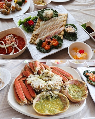속초 맛집 대포대게회직판장, 직접 조업한 대게와 무제한 스끼다시 제공