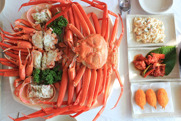오이도맛집 제철 맞은 동해안 붉은대게 무한리필로 즐기세요