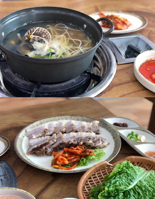겨울철 미각 자극하는 전통 해물칼국수, 안면도 맛집 전통딴뚝칼국수 위치는?