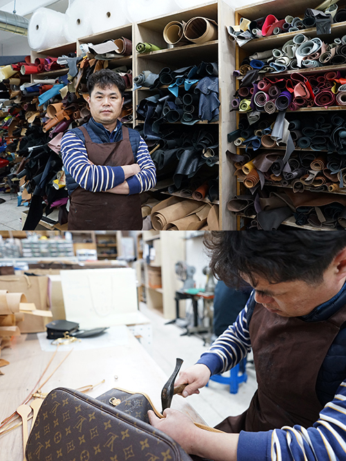 명품가방 수선의 달인, 강남사 이경한 대표