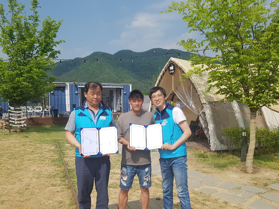 럭셔리글램핑장 인스타글램, 가족과 연인들에게 눈길