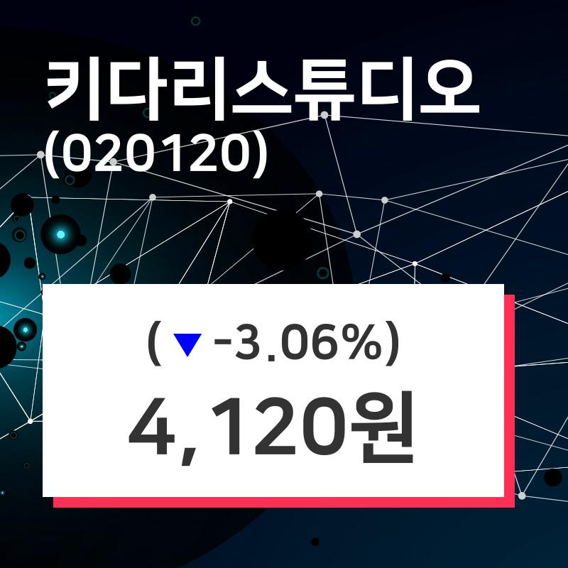 7월 24일   키다리스튜디오 및 증권시세