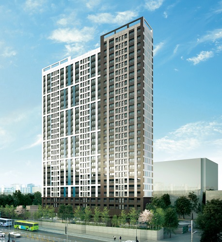 뷰그리안 아파트 투시도