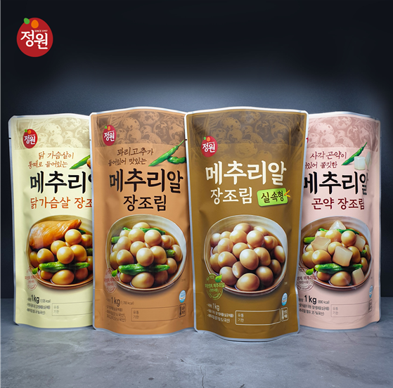 ‘정원식품’ 메추리알 장조림 선보여