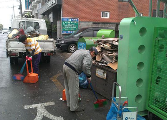 삼도1동, 클린하우스 환경정비 실시