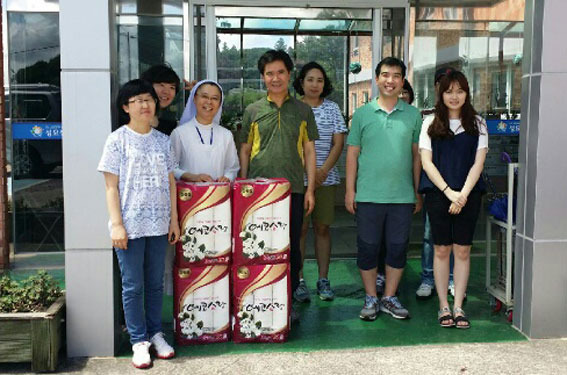 농협은행 남제주지점, 성요셉요양원 봉사활동 실시
