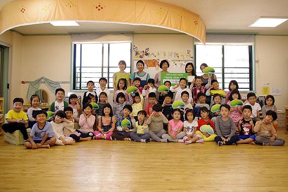 제주삼성어린이집, 빙새기 시장 수익금 전액 소외아동