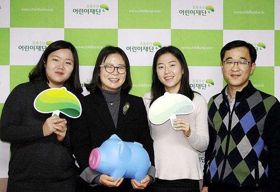 강은숙 제주도청 존샘봉사회장, 1년 모은 저금통 후원