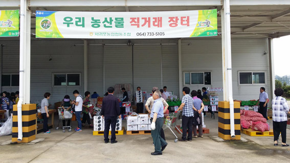 서귀포농협 신선 과일.농산물 직거래장터 개설 운영
