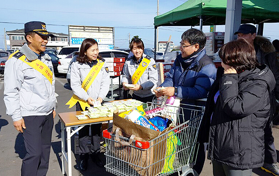 제주서부경찰서, 가정.성폭력 위기여성 보호기간 홍보