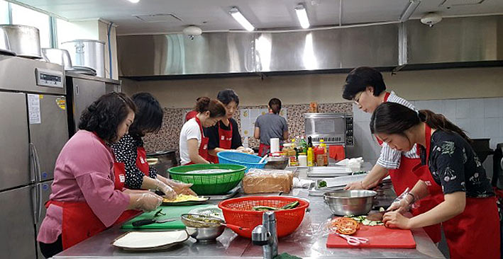은성종합복지관, 마음을 나누는 푸드(food)표현 셀프 힐링